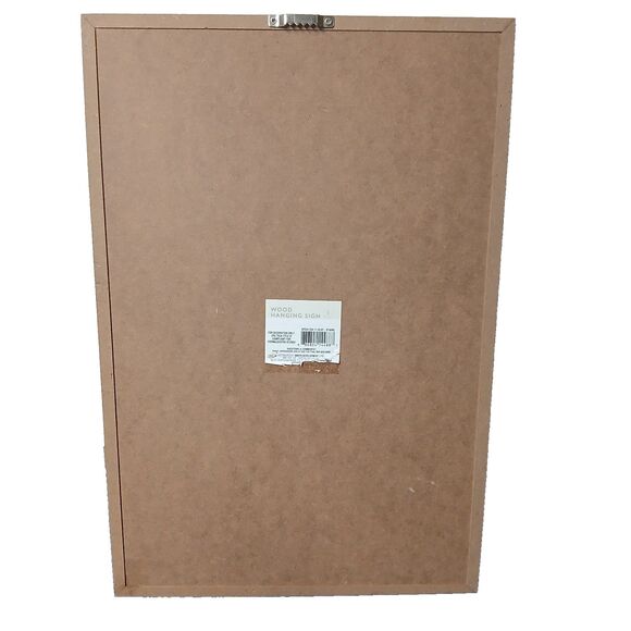 Set of 2 Wood Wall Hanging Signs for Laundry Washing Stain Removal 15.5x10.5 - Picture 4 of 9